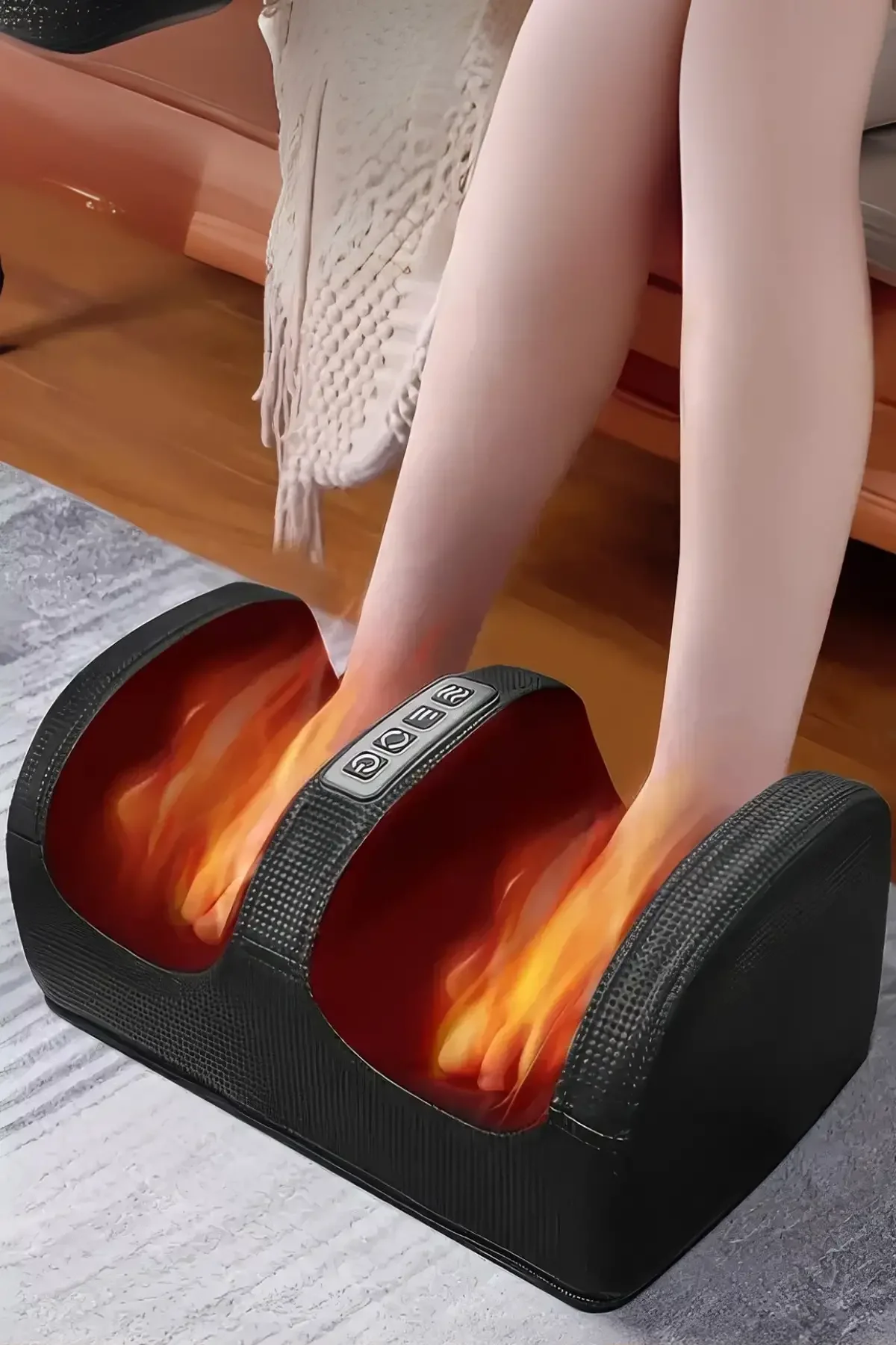 Elektrikli Isıtmalı Ayak Ve Bacak Masaj Aleti