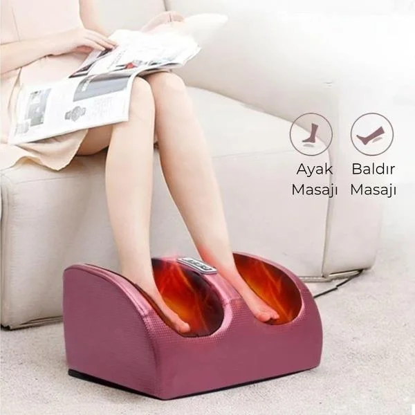 Elektrikli Isıtmalı Ayak Ve Bacak Masaj Aleti