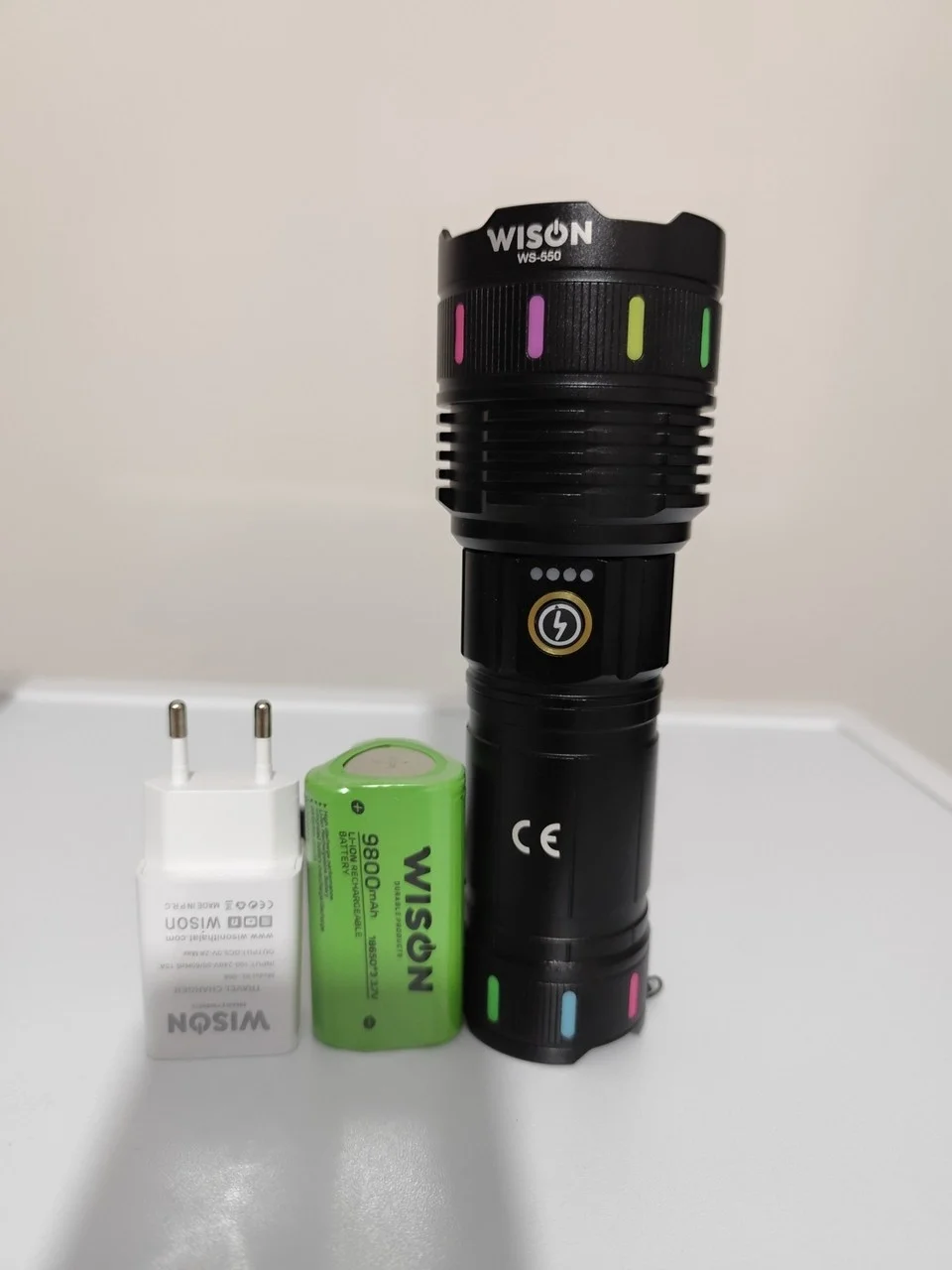 Wıson Wison Ws-550 30w 3000 Lümen Zoomlu Profosyonel El Feneri Wıson Wison Ws-550 30w 3000 Lümen Zoomlu Profosyonel El Feneri