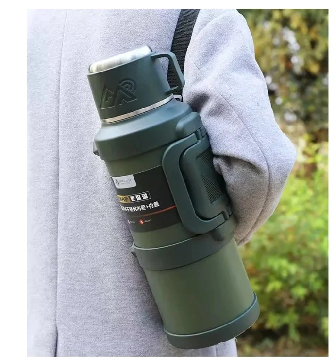 Safe Paslanmaz Çelik 3.2 Litre Termos 48 Saat Sıcak Soğuk Tutma