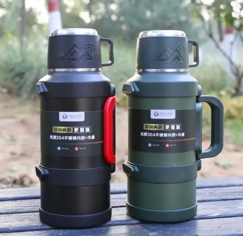 Safe Paslanmaz Çelik 3.2 Litre Termos 48 Saat Sıcak Soğuk Tutma