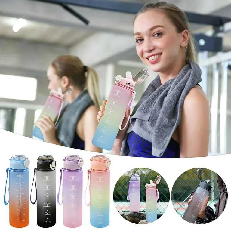 780 ML Tritan Motivasyonlu Su Matarası