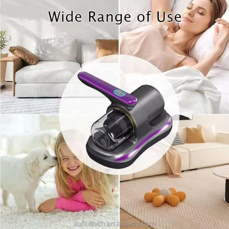 Acarid Temizleme Makinesi El Süpürgesi Yatak Temizleme Mite Temizleme Makinesi Cihazı UV-C Işınlı Temizlik Makinesi Şarjlı Süpürge