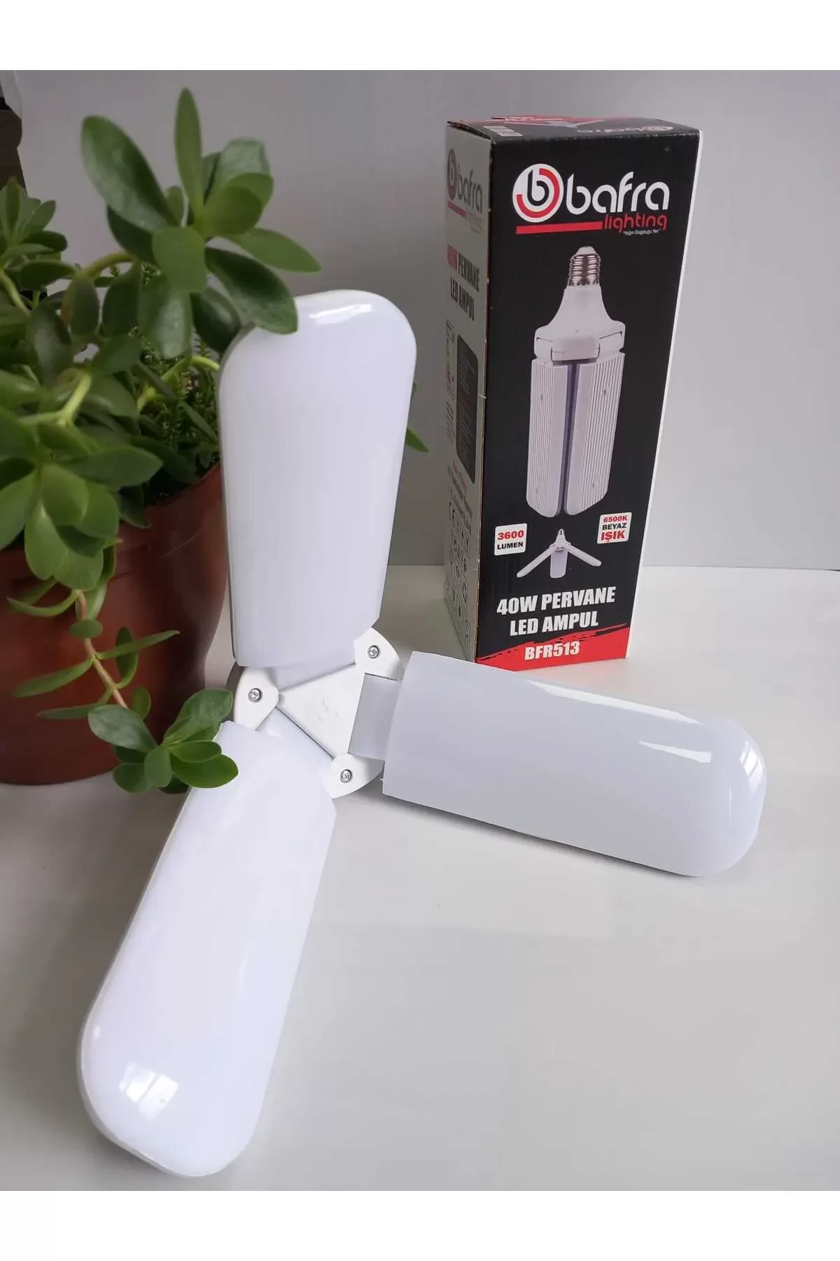 Bafra 40 W Pervane Led Ampul 3200K