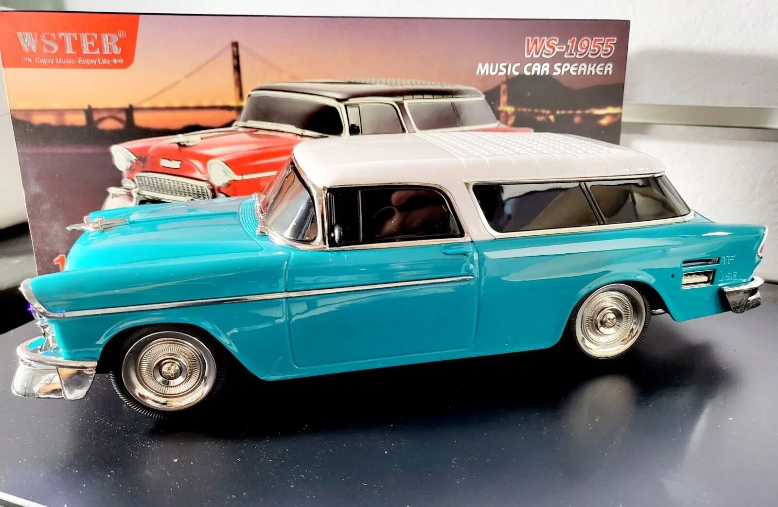 Chevrolet WS-1955BT Belair 1955 Model Bluetooth Hoparlör