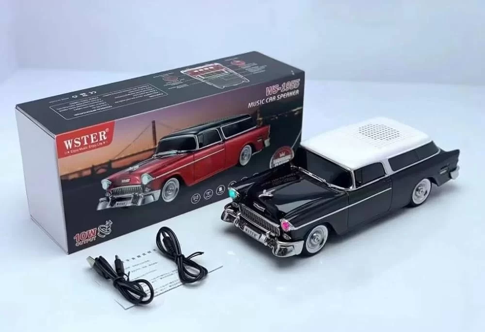 Chevrolet WS-1955BT Belair 1955 Model Bluetooth Hoparlör