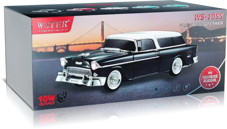 Chevrolet WS-1955BT Belair 1955 Model Bluetooth Hoparlör