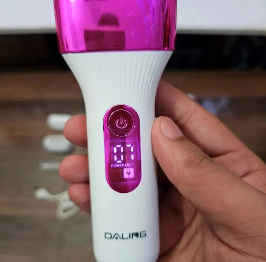 Daling 3ü 1 Arada Şarj Edilebilir Kadın Bakım Seti Epilatör Tıraş Makinesi Nasır Sökücü Dijital