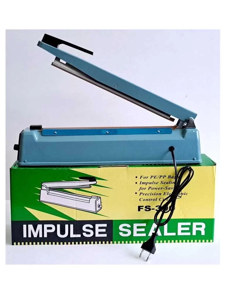 Egonex  30Cm Metal Gövde Poşet Ağzı Yapıştırma Kapatma Makinası FS-300