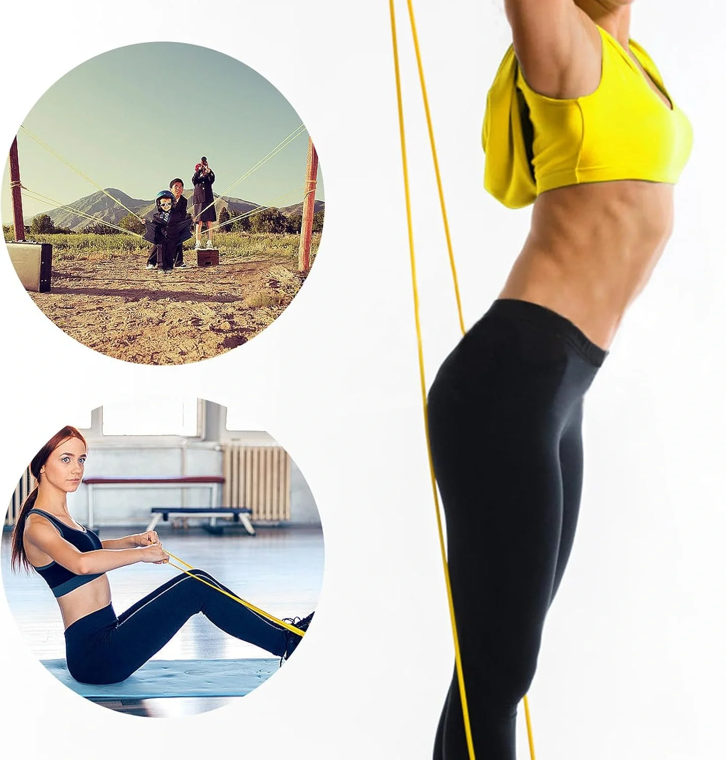 Egonex Direnç Bandı, Training Band, Sarı, 3-7 kg