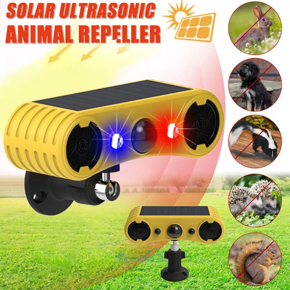 Egonex Güneş Enerjili Ultrasonik Hayvan Kovucu EG-26950