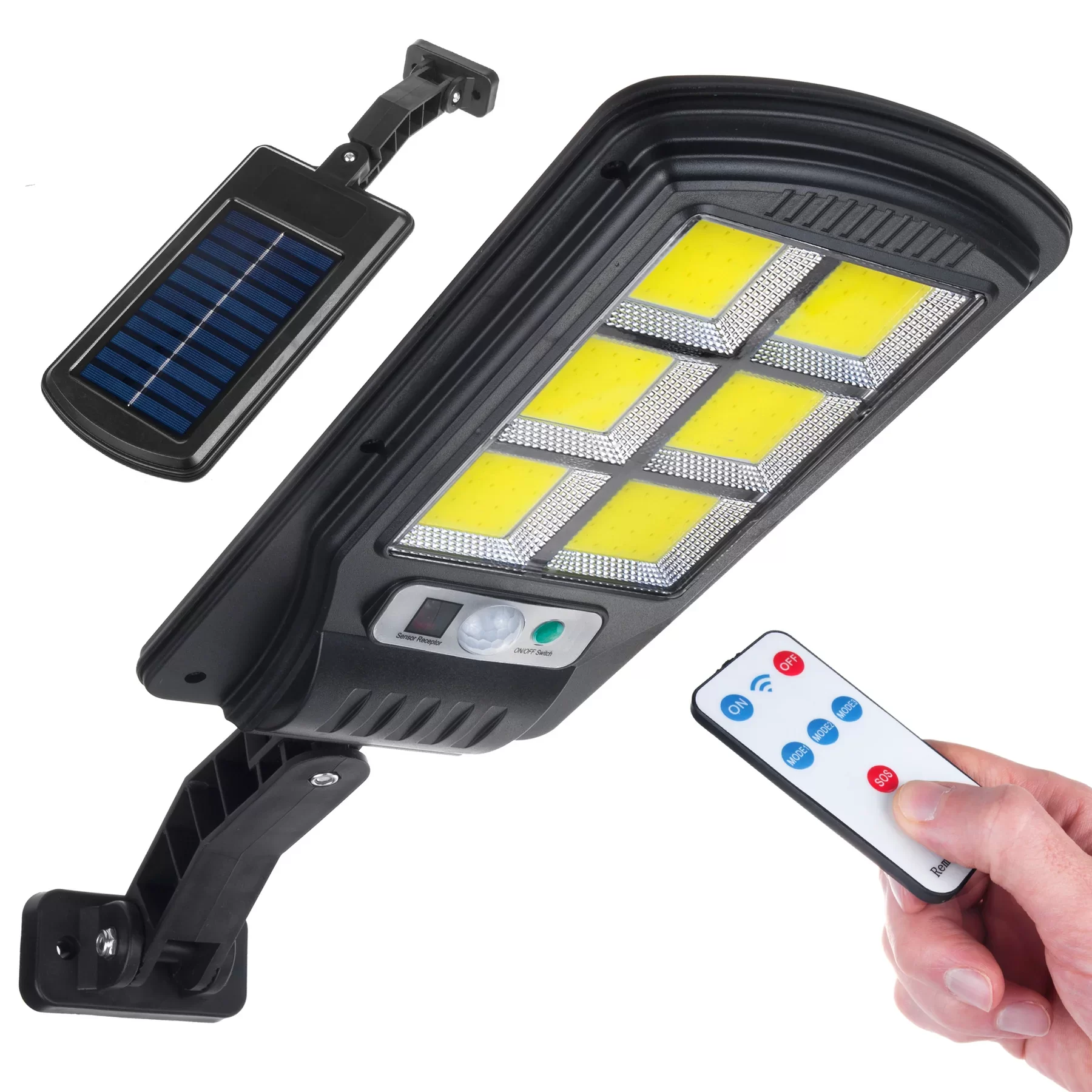 Egonex LED Solar Güneş Enerjili Bahçe Sokak Aydınlatma Işığı