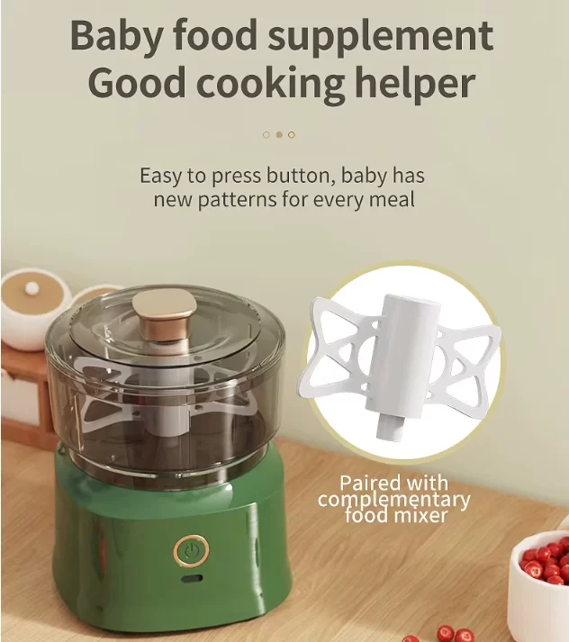 Egonex Mini El Rondosu Şarjlı Çelik 3 Bıçaklı