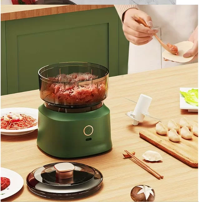 Egonex Mini El Rondosu Şarjlı Çelik 3 Bıçaklı