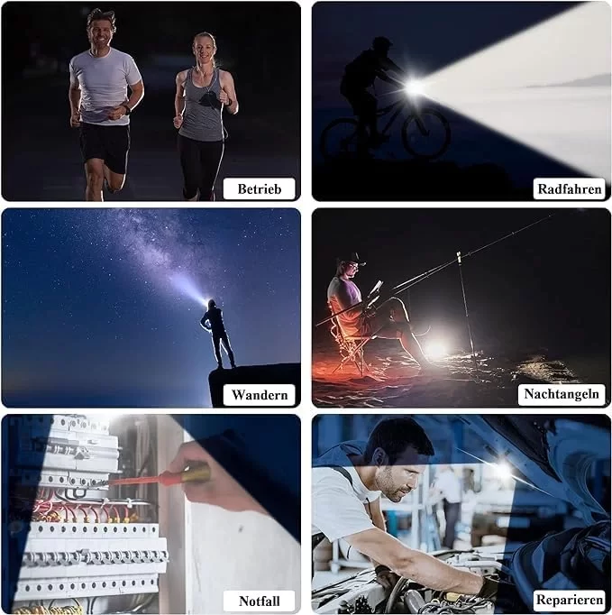 Egonex Mini Taşınabilir Led Çok Fonksiyonlu Fener