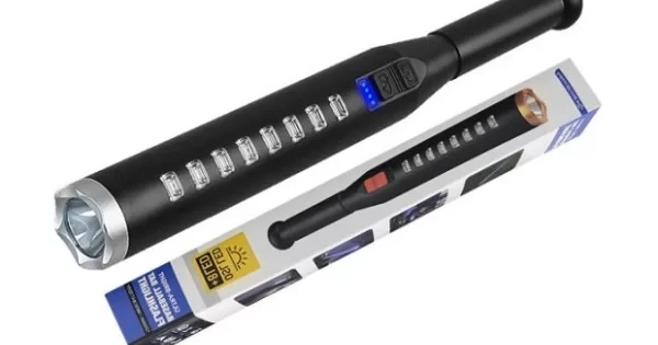 Egonex Ultra Parlak Şaft El Feneri, OSL LEDli 8 LED Işık