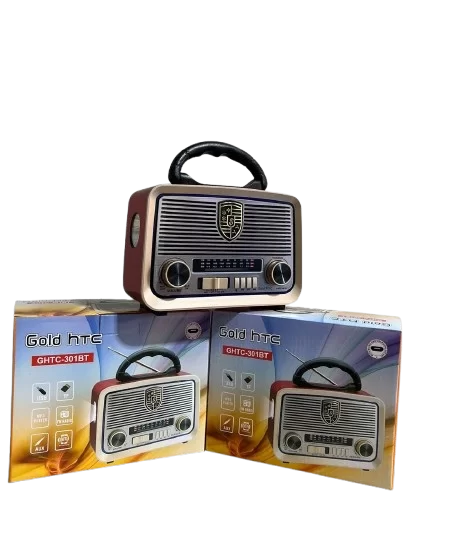 Gold GHTC-301BT Bluetooth Usb-Sd-Aux-Fm Nostaljik Radyo