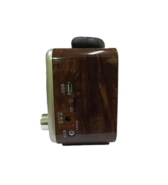 Gold Htc Ghtc-4010 Nostaljik Radyo Hoparlör Bluetooth Usb Tf Hafıza Kart Aux Destekli Müzik