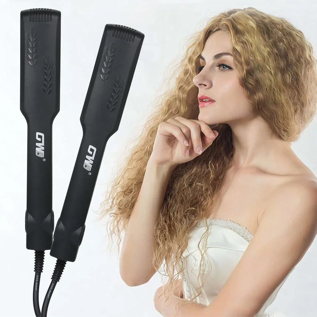 GW-7657 Elektrikli Zikzak Isıtma Ayarı Dalgalı Saç Modelleyici Saç Şekillendirici Aracı