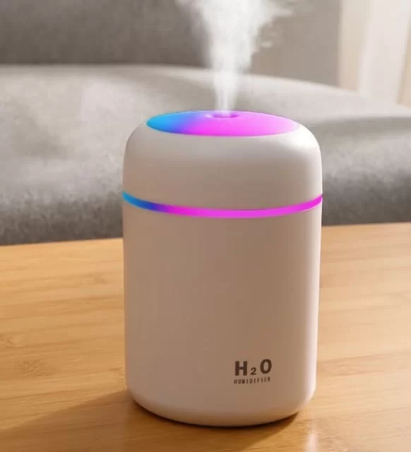 H2O LED Işıklı Mini Oda Hava Nemlendirici