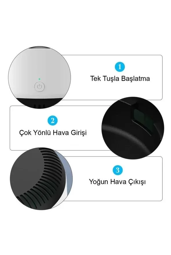 Hava Temizleyici Küllük HS-28 İç Mekan Ev Ofis Araba