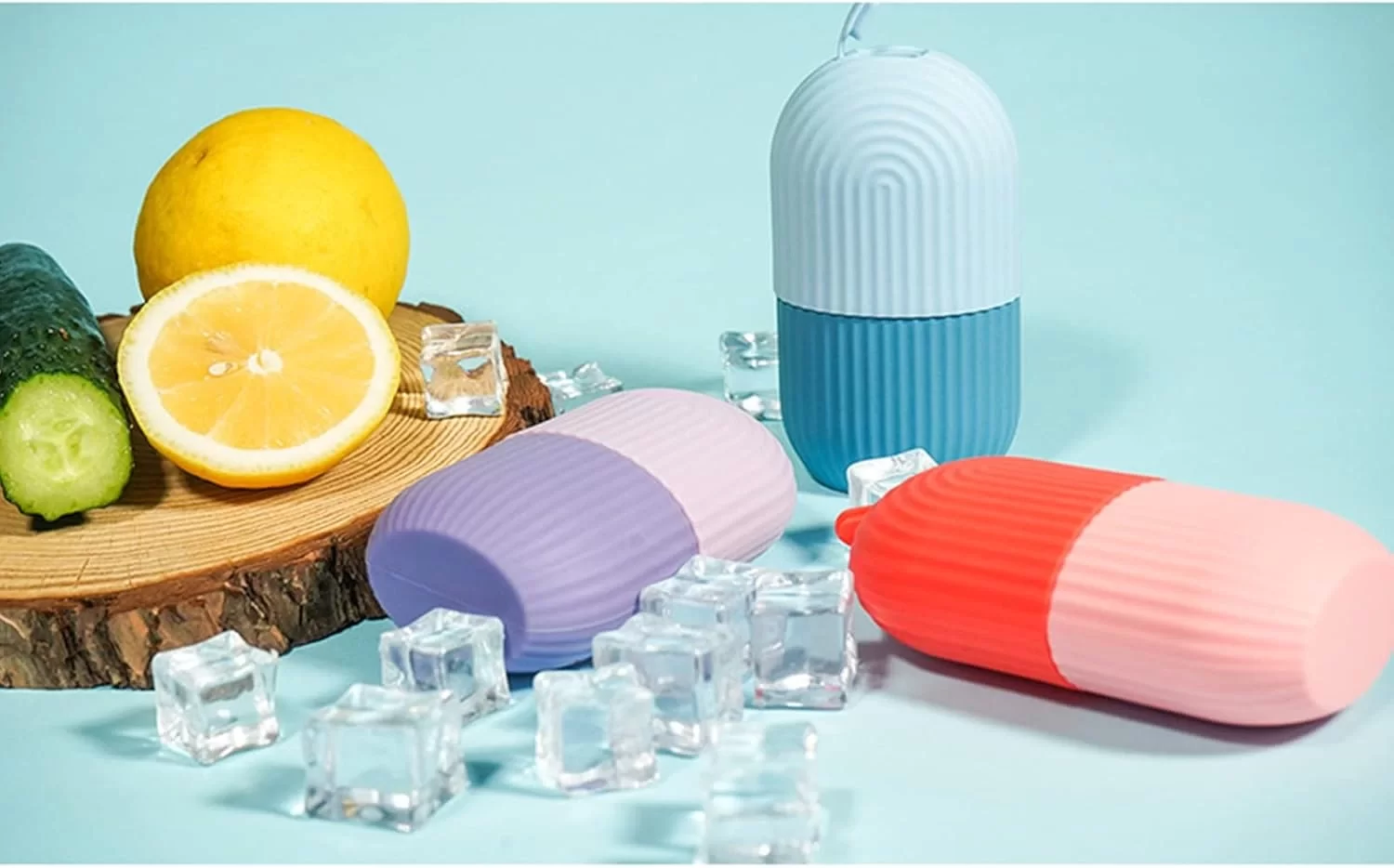 Ice Roller Buz Silindiri Terapi Etkili Yüz Masaj Ve Cilt Bakım Aleti