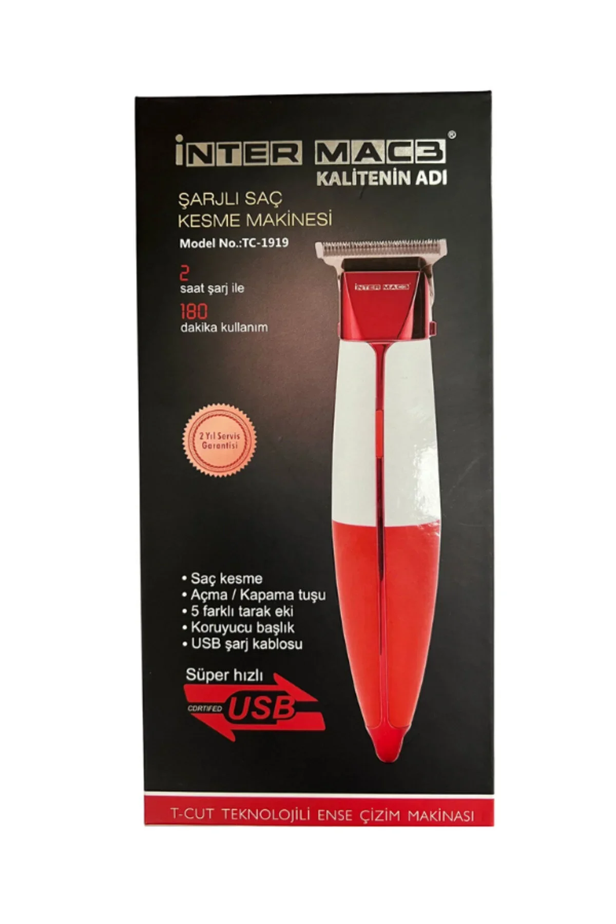 Inter Mac3 Saç Kesme Makinesi Tc-1919