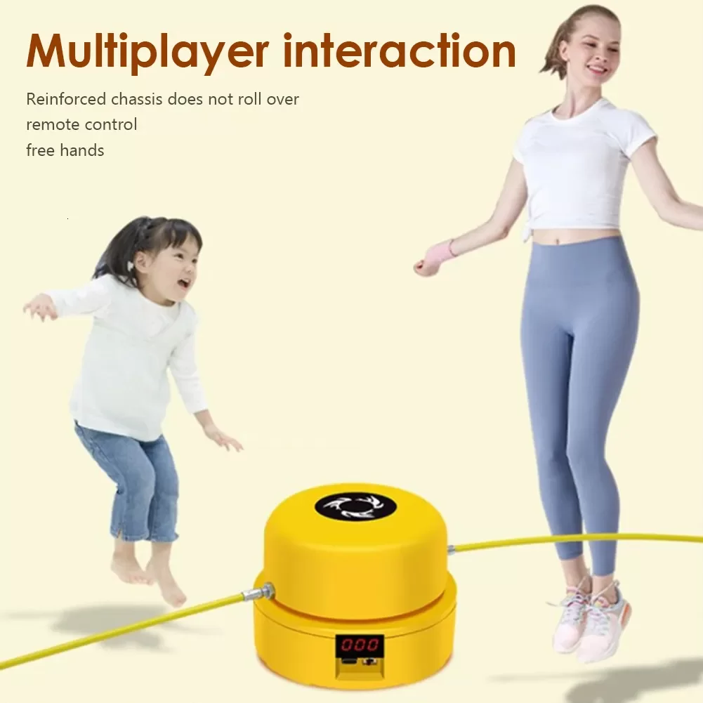 İp Atlama Makinesi 1-10 Seviye Ayarlanabilir Atlama İpi Makinası