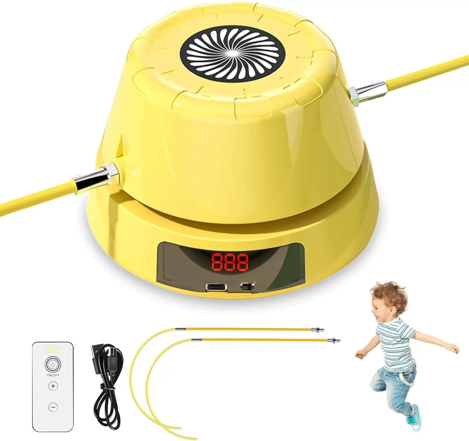 İp Atlama Makinesi 1-10 Seviye Ayarlanabilir Atlama İpi Makinası