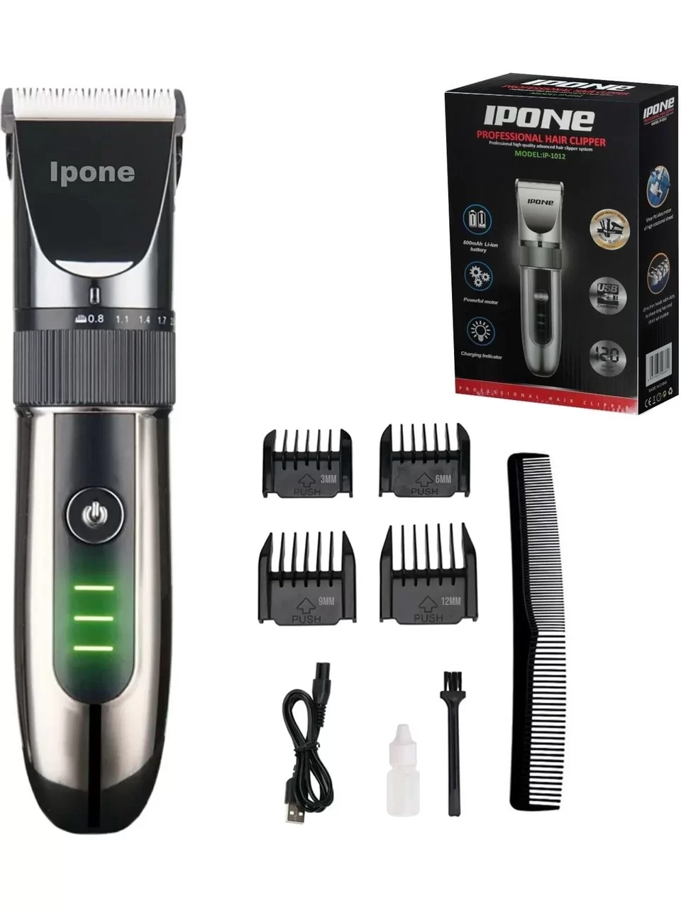 Ipone Saç Sakal Tıraş Makinesi Şarjlı Profesyonel Ipone IP-1012