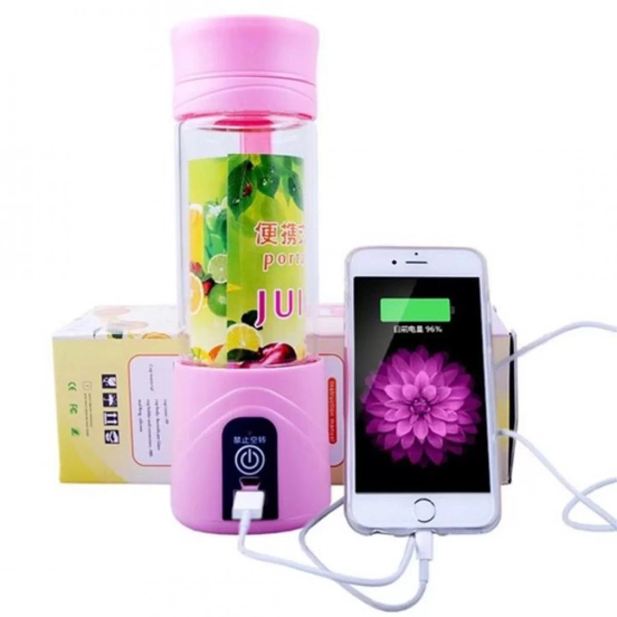 Juice Cup NG-01 Taşınabilir ve Şarj Edilebilir Meyve Suyu Blender