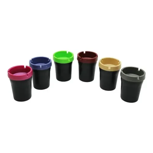 Kokusuz Plastik Yuvarlak Küllük