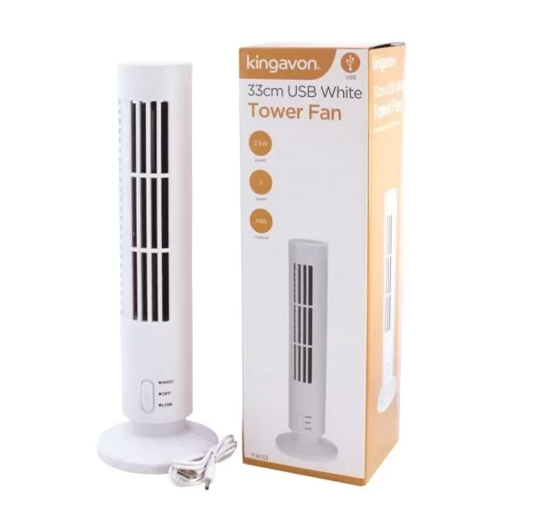 Kule Tipi USB Elektrik Fan Yapraksız Klima Fanı