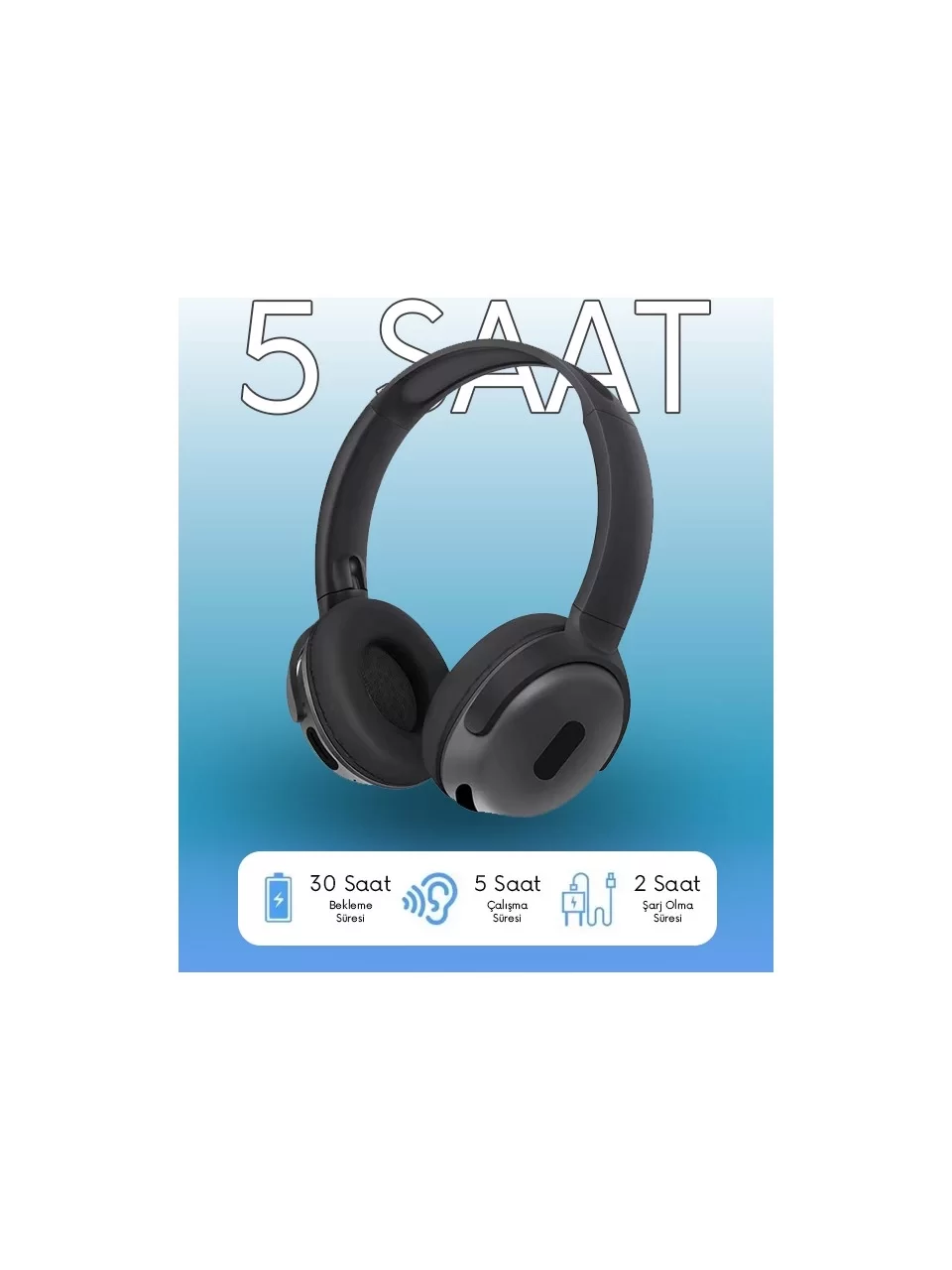 Max Pro Bluetooth Kulaküstü Kulaklık V5.3