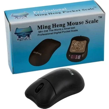 Mouse Görünümlü 500 Gr 0.1 g Dijital Hassas Kuyumcu Terazisi