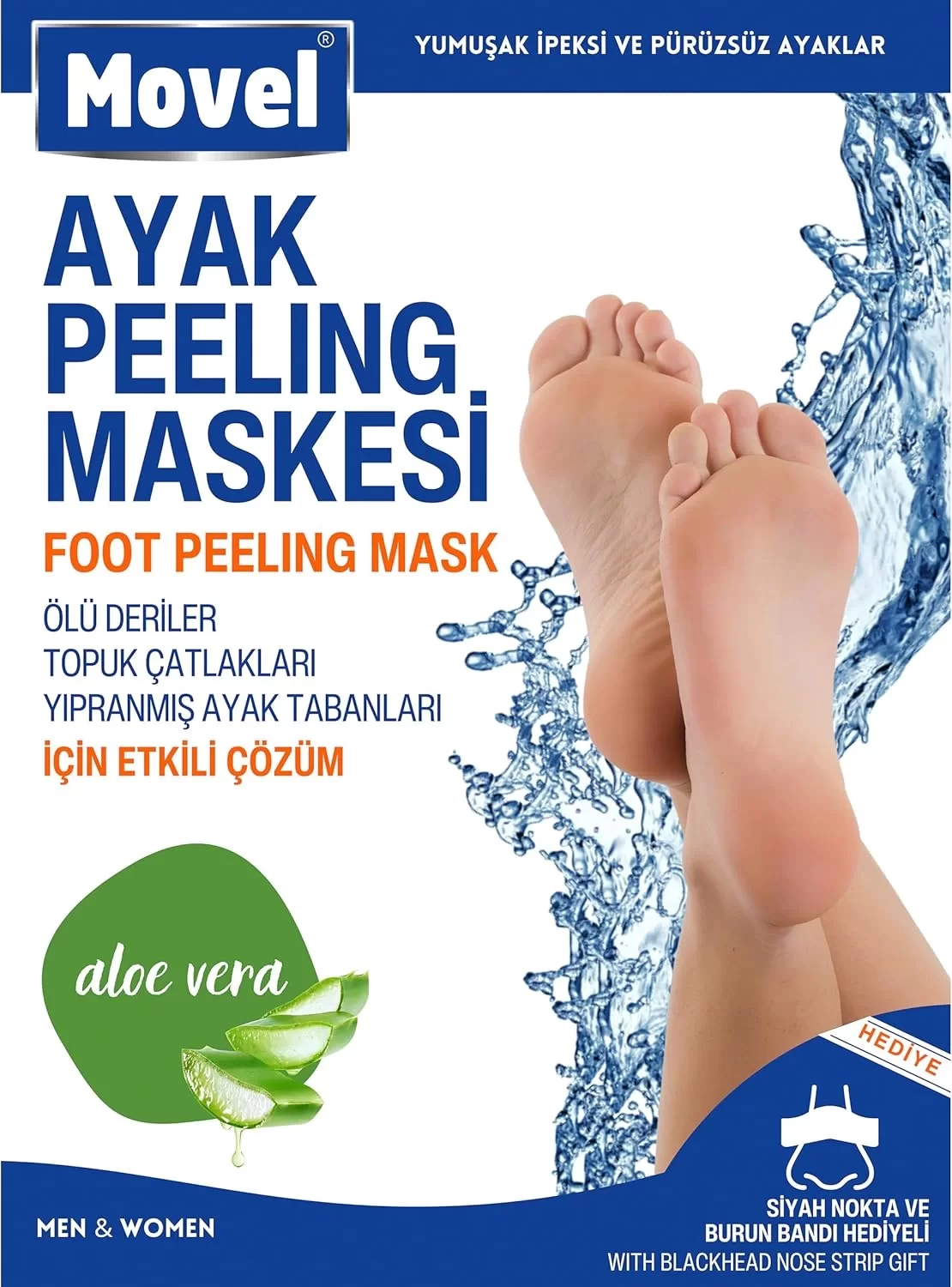 Movel Peeling Çorabı Ayak Bakım Maskesi