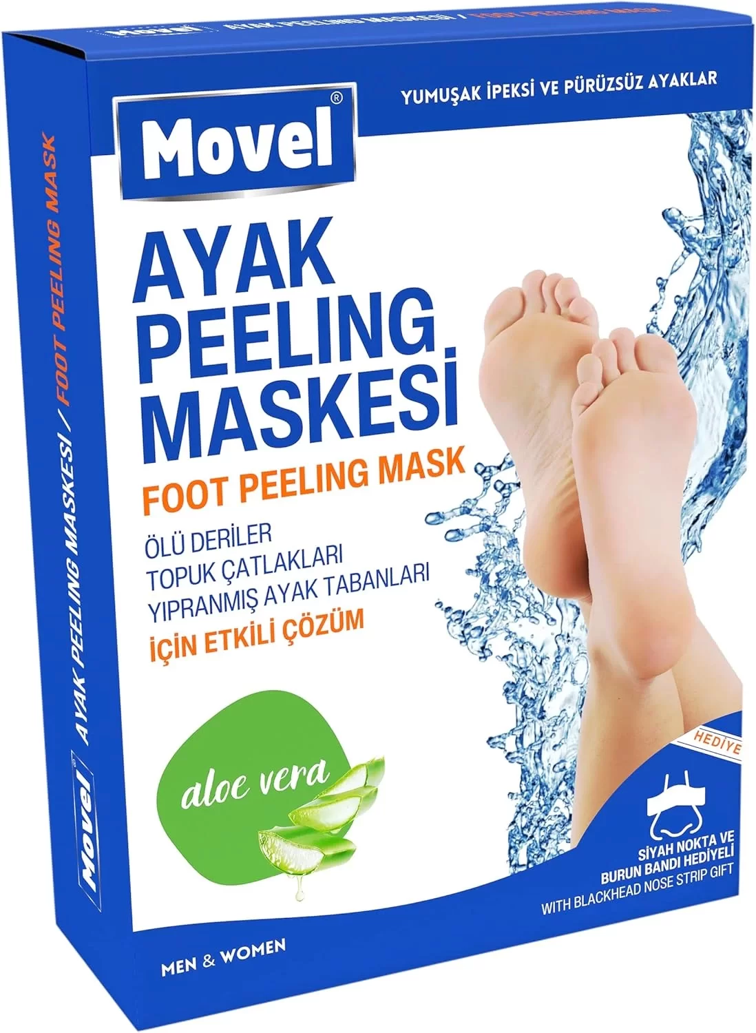 Movel Peeling Çorabı Ayak Bakım Maskesi