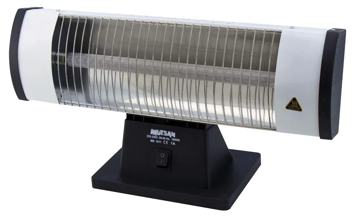 Mupa MS 1011 1500 W Kalın Camlı Elektrikli Isıtıcı