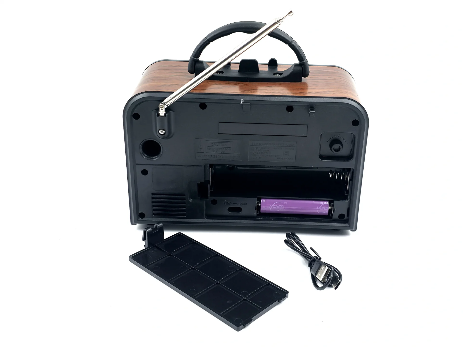 Nns NS-6697BT Taşınabilir Bluetooth Nostaljik Radyo