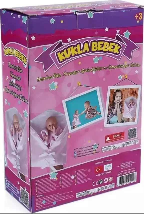 Oyuncak Kukla Bebek Eğlendirici El Kuklası Bebek