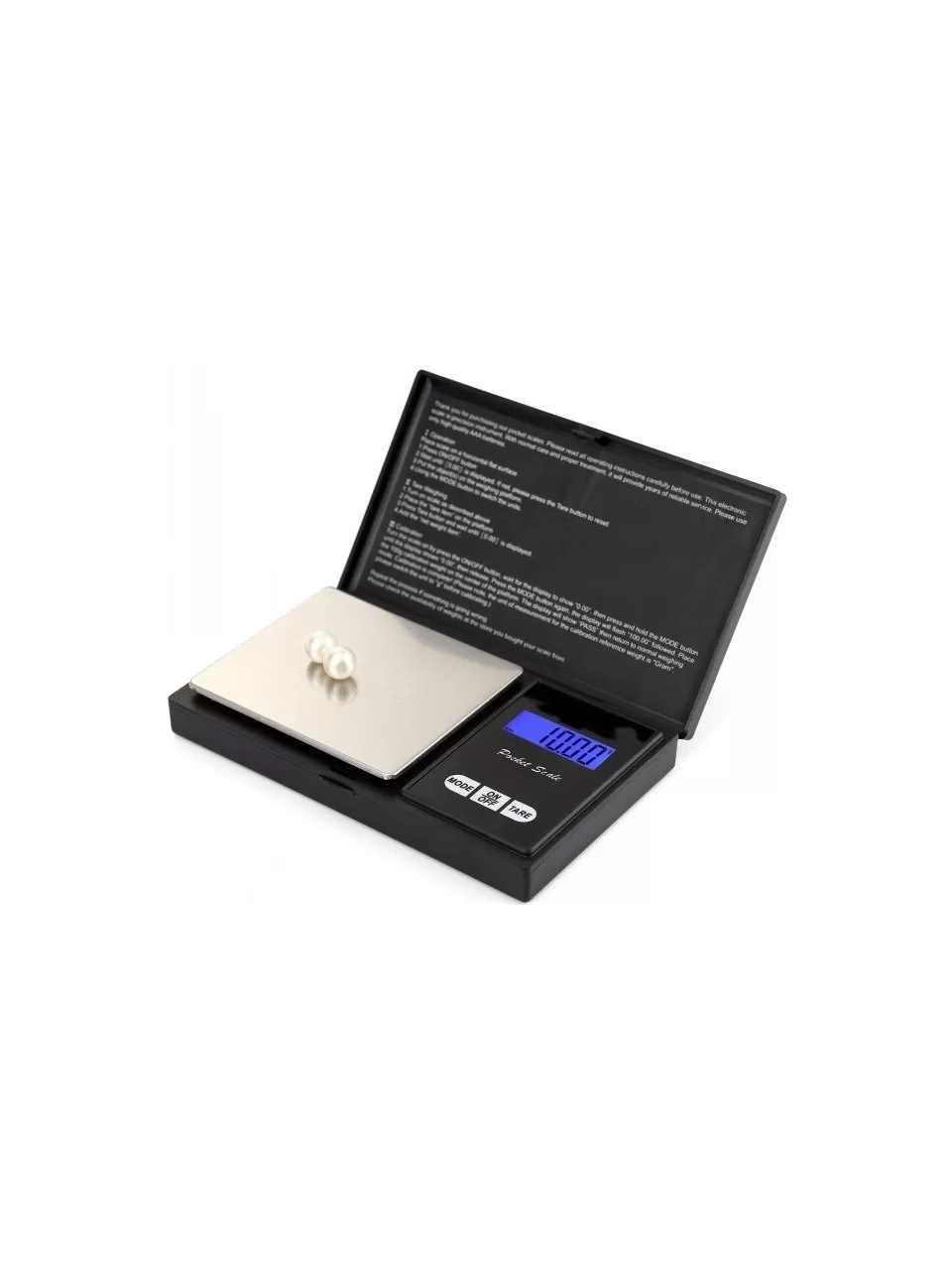 Professional Hassas Terazi 500 gram Kapasiteli 0.1 Hassasiyetli Dijital Kapaklı Tartı