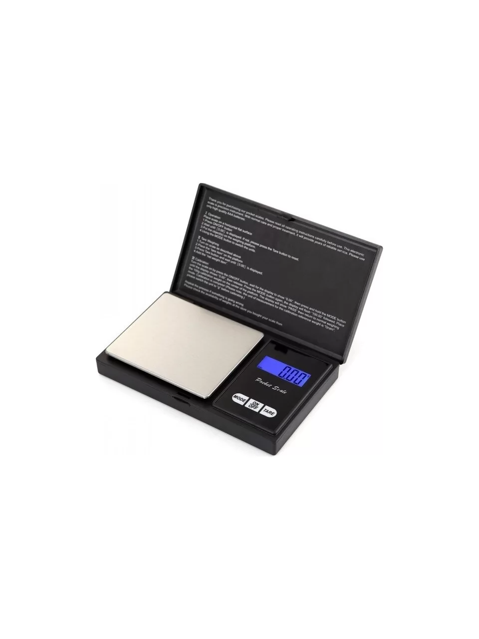 Professional Hassas Terazi 500 gram Kapasiteli 0.1 Hassasiyetli Dijital Kapaklı Tartı