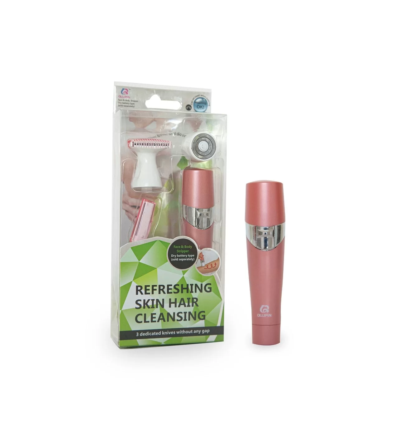 Refresing Skin Kıl Tüy Temizleyici Epilasyon Aleti Cilt Yenileme Cihazı 3 In 1