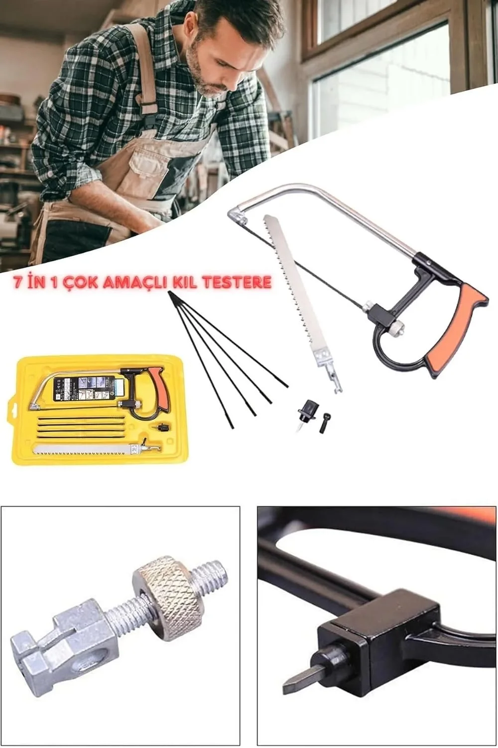 Şahin Tools 7 Parça Kıl Testere Seti SHT-318