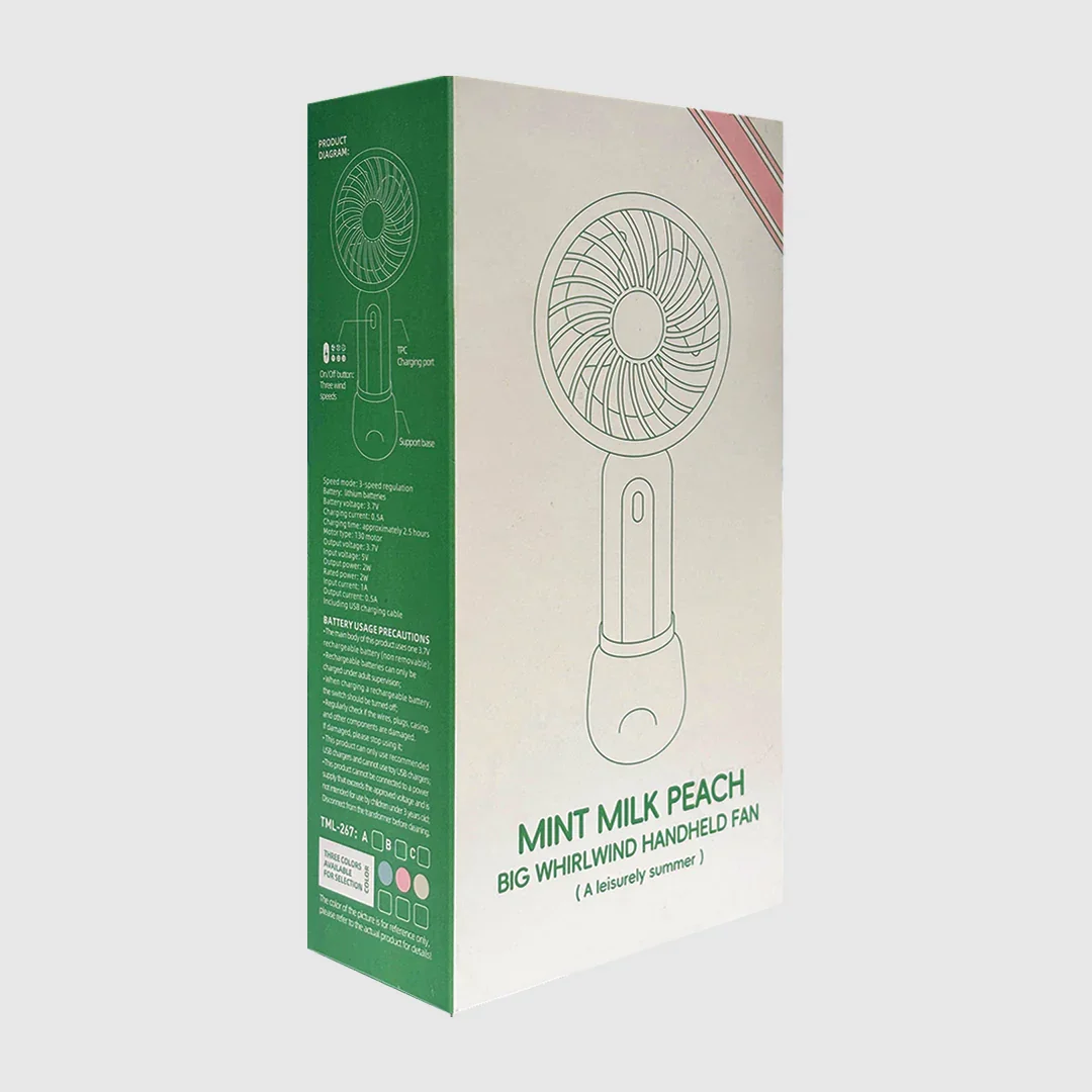 Şarjlı Mini El Fanı NO.1919