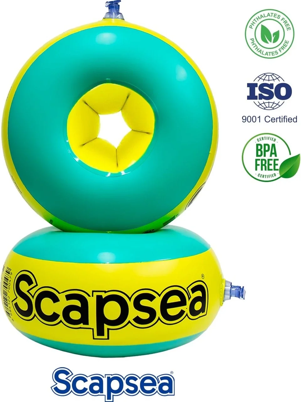 Scapsea Çocuklar Için Yüzme Kolluğu Içi Dolgulu 10KG - 40KG Arası Tamir Bandı Hediyeli Scapsea Çocuklar Için Yüzme Kolluğu Içi Dolgulu 10KG - 40KG Arası Tamir Bandı Hediyeli