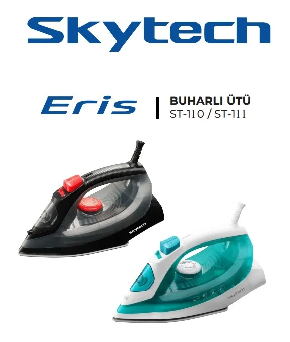 Skytech St-110 Eris 2200w Seramik Tabanlı Buharlı Ütü