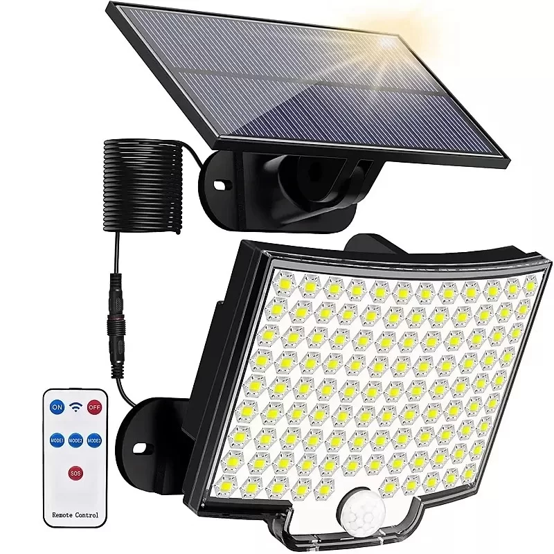 Solar Bahçe Aydınlatma Lambası 108 Led LF-2501B