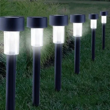 Solar Kazıklı Bahçe Lambası Seti 12 Adet