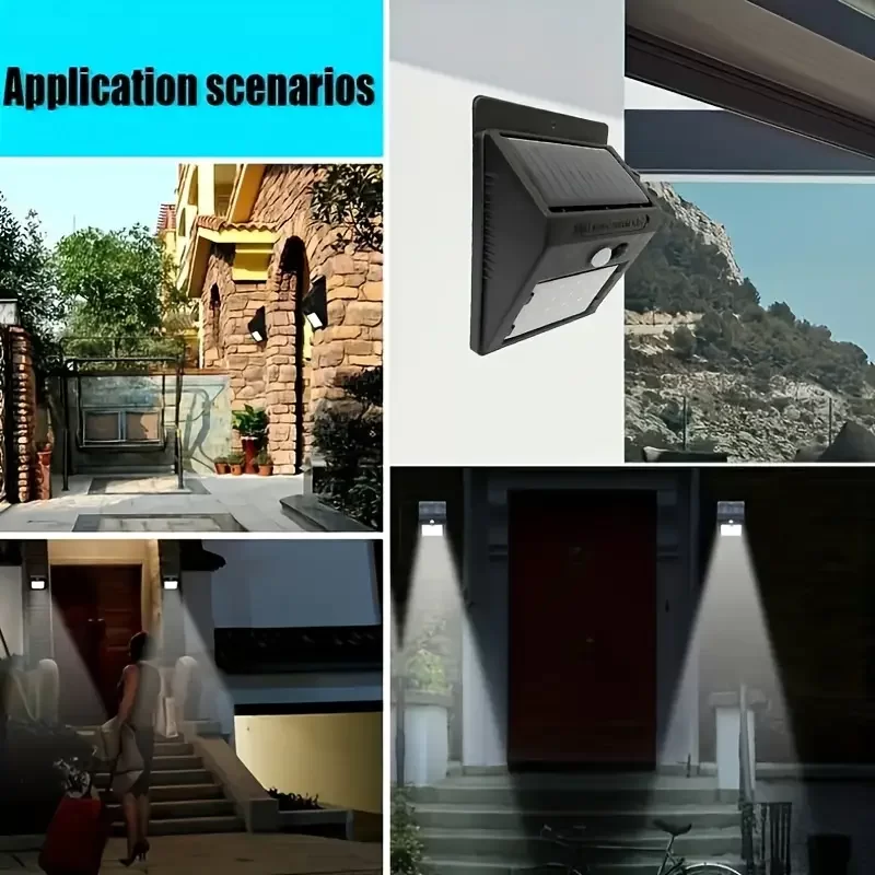 Solar Light Güneş Enerjili 20 Ledli Bahçe Aydınlatma